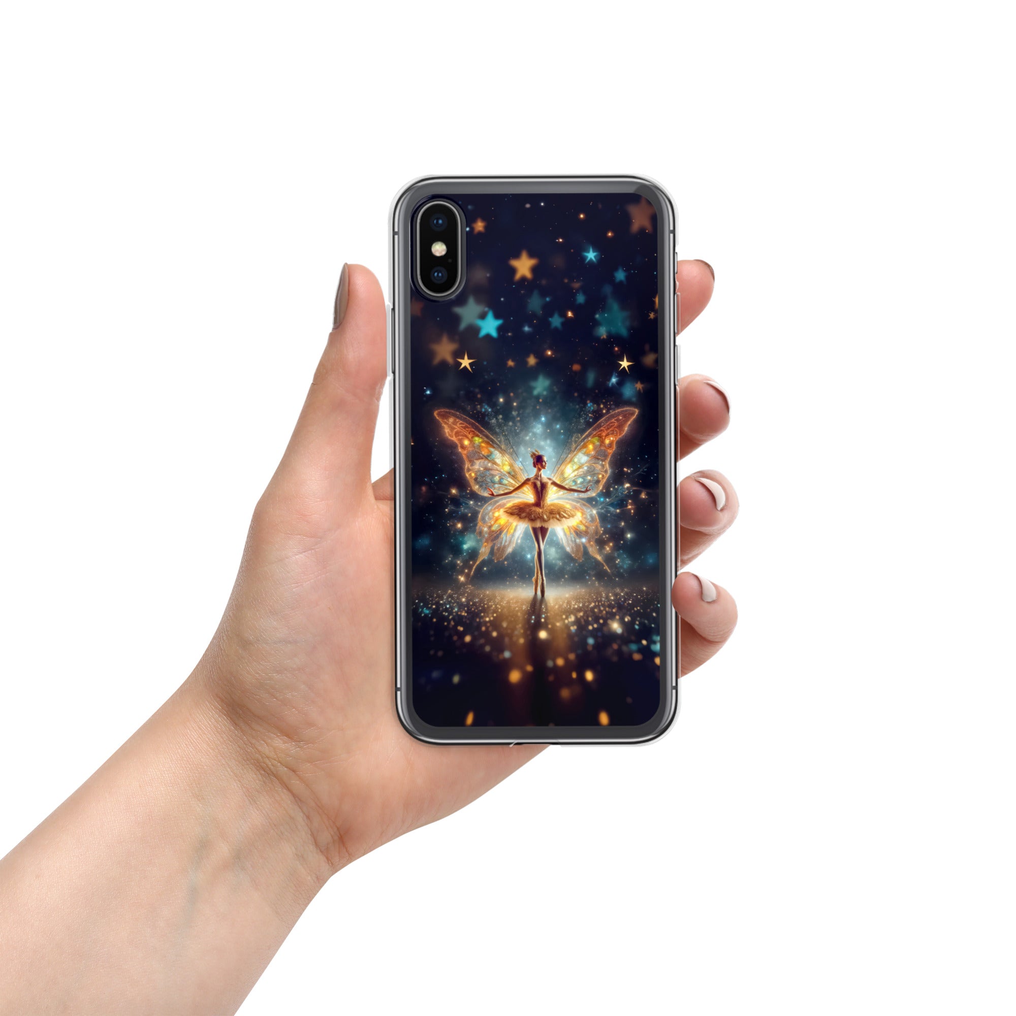 Golden Ballet Dancer - Clear Case for iPhone® Secondary image