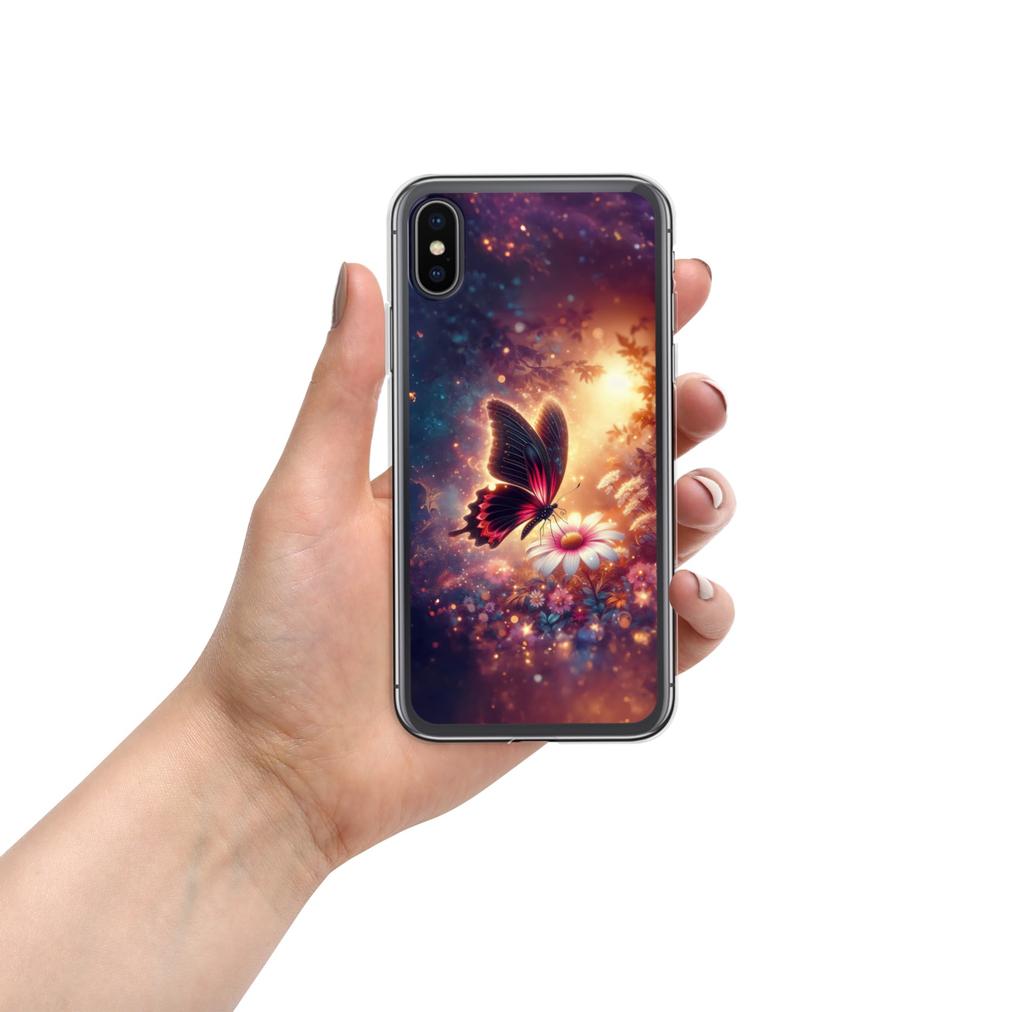 Bright butterfly of nature - Clear Case for iPhone® Secondary image