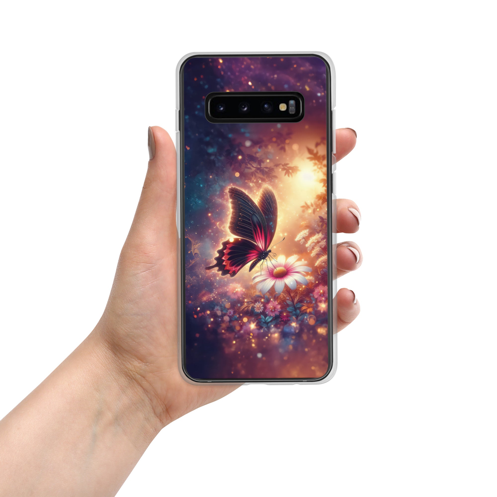 Bright butterfly of nature - Clear Case for Samsung® Secondary image