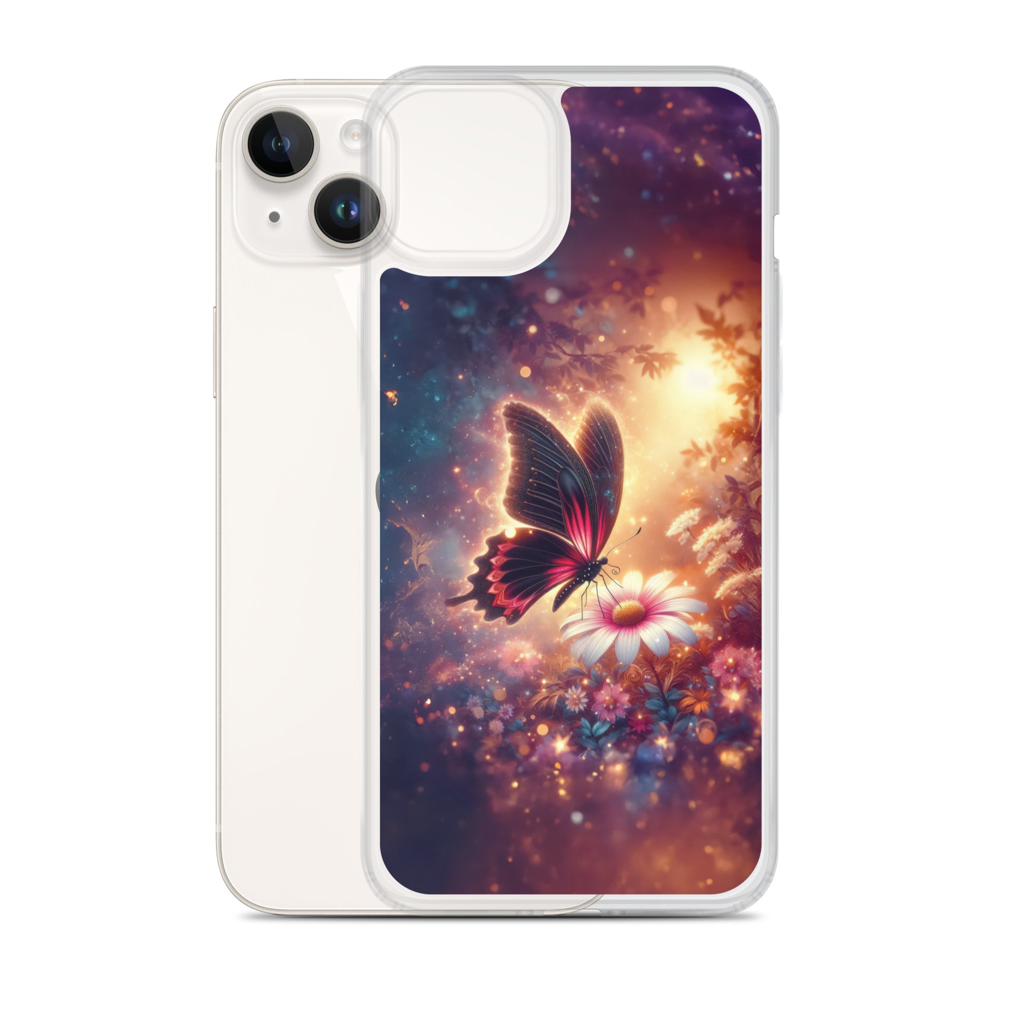 Bright butterfly of nature - MagSafe® clear case for iPhone® Secondary image