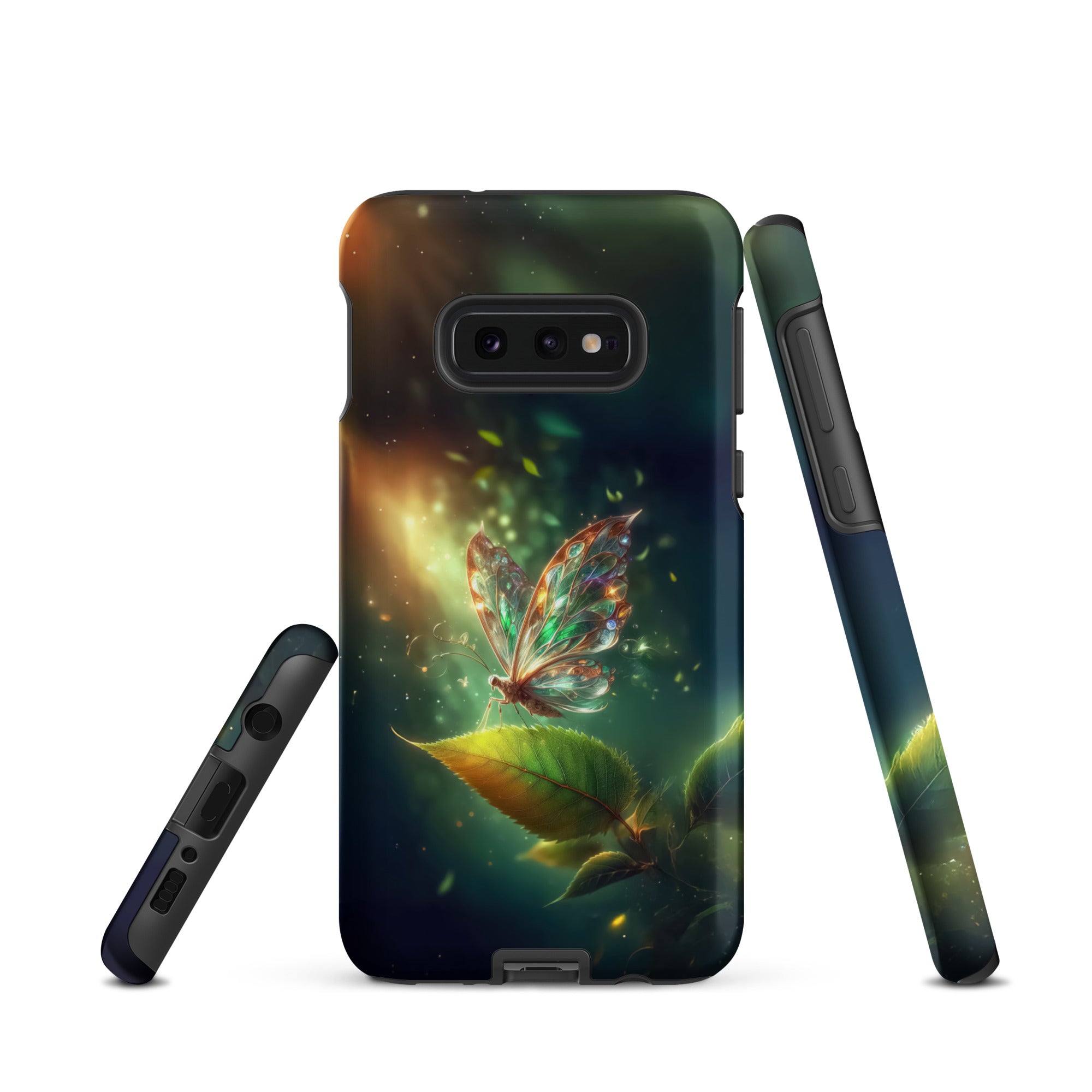 Emerald Light Butterfly - Tough case for Samsung® Secondary image