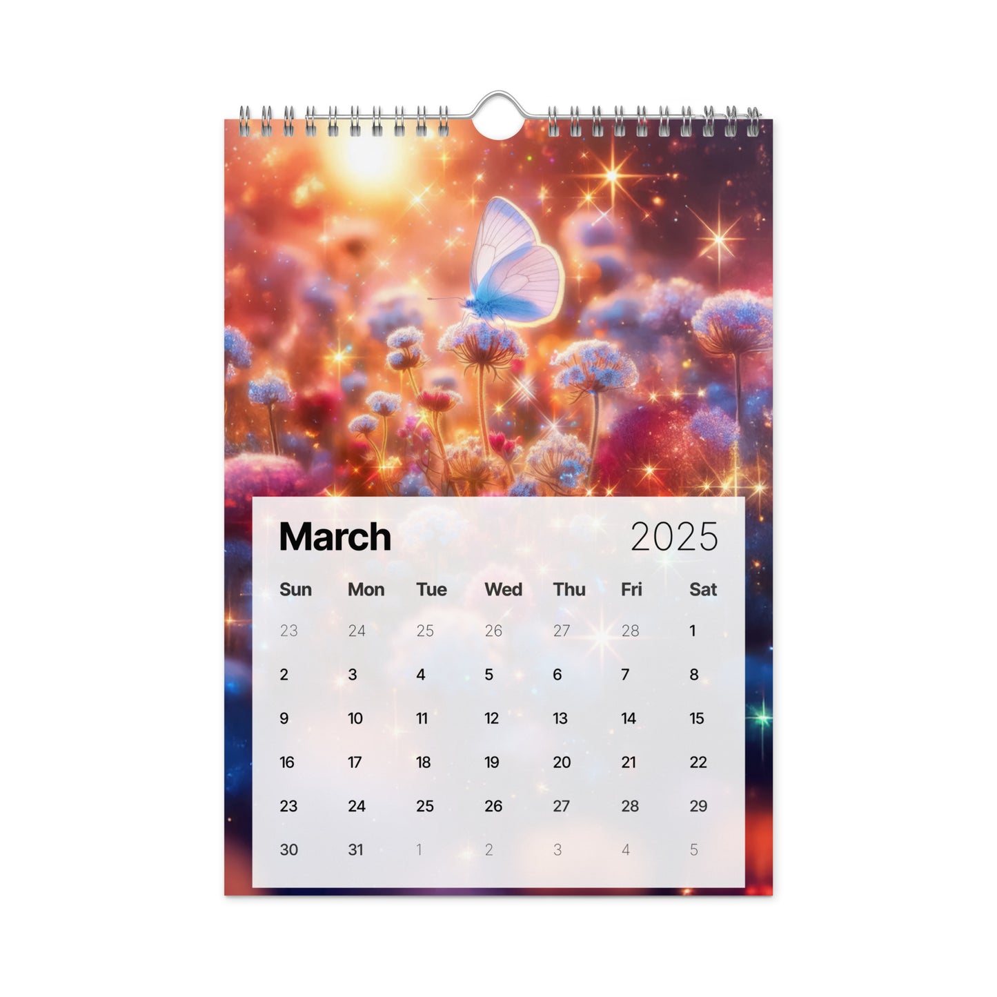 Butterflies - Wall calendar (2025)