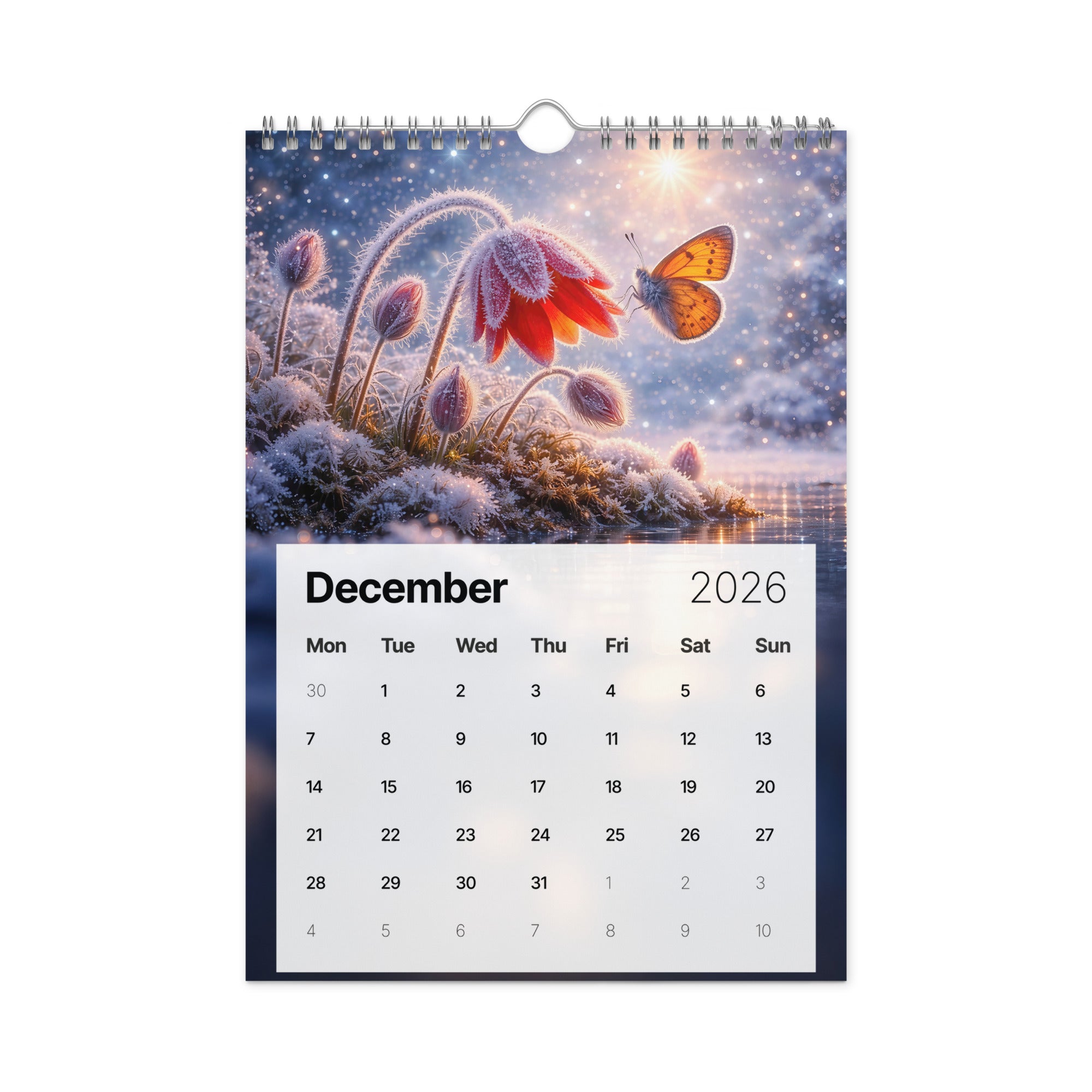 Mystic Butterfly - Wall calendar (2026)