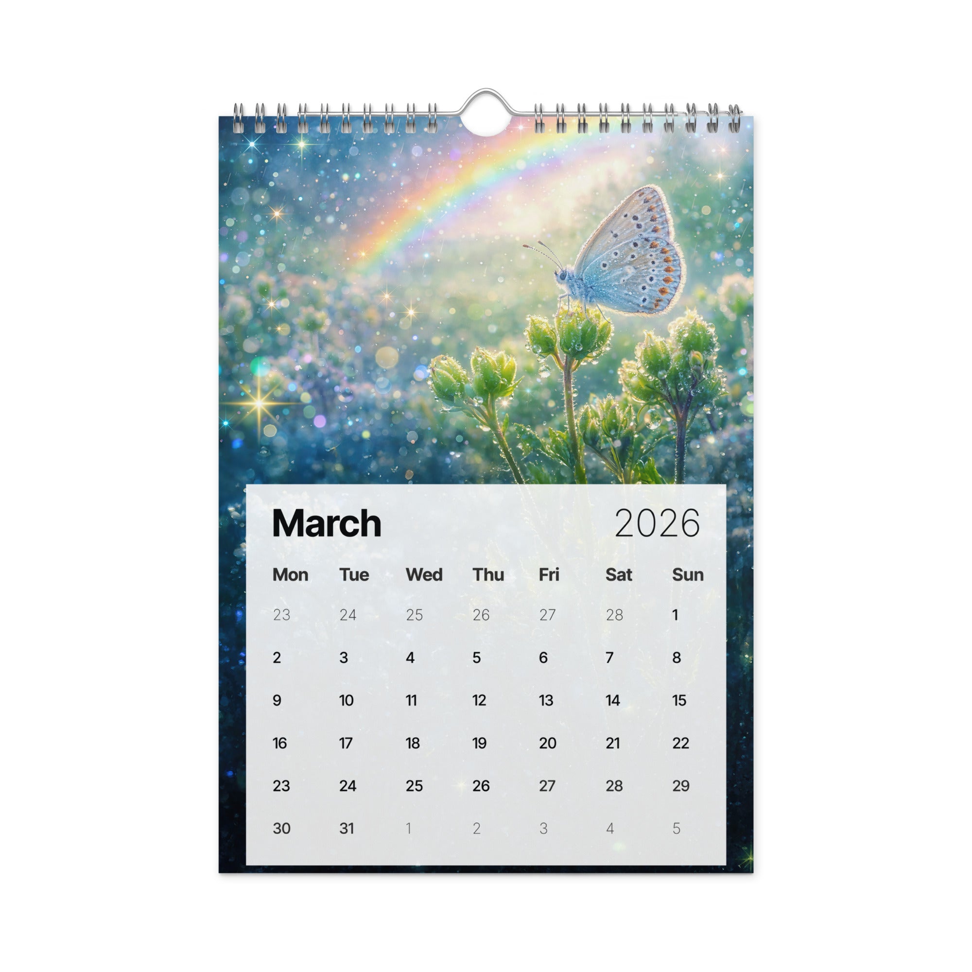 Mystic Butterfly - Wall calendar (2026)