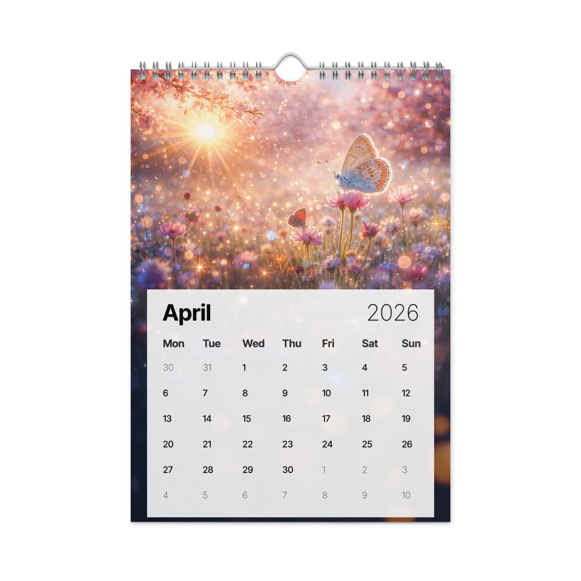 Mystic Butterfly - Wall calendar (2026)