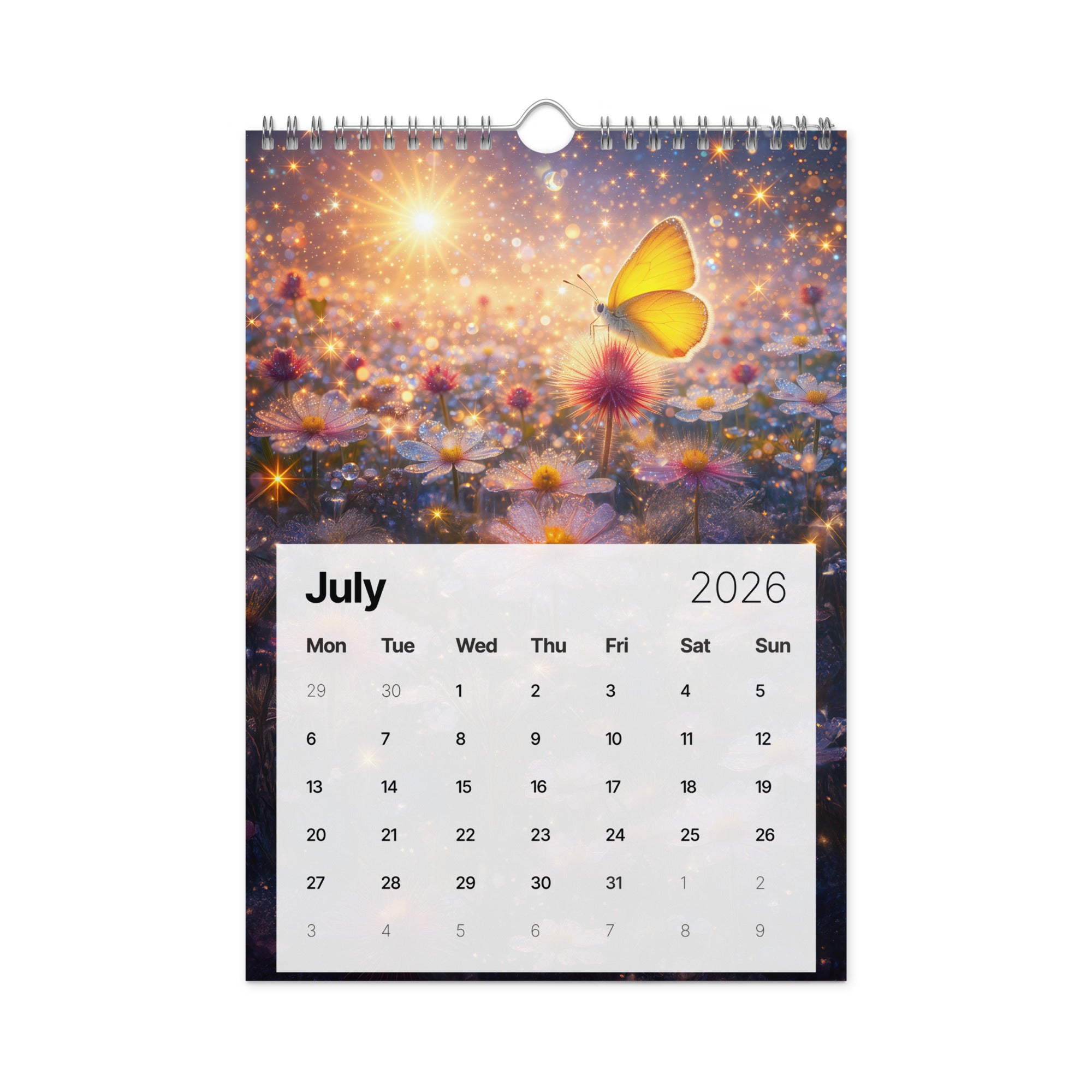 Mystic Butterfly - Wall calendar (2026)