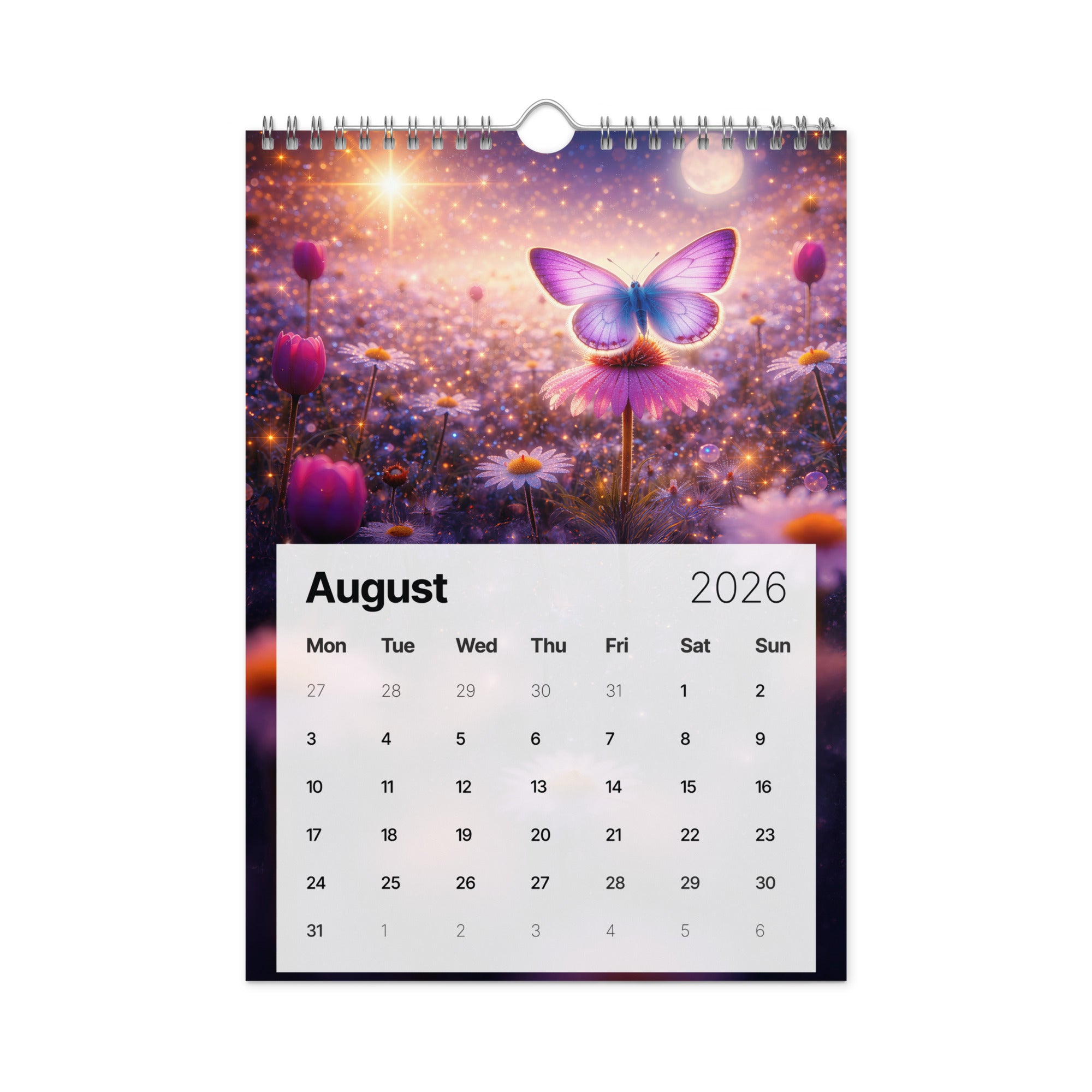 Mystic Butterfly - Wall calendar (2026)