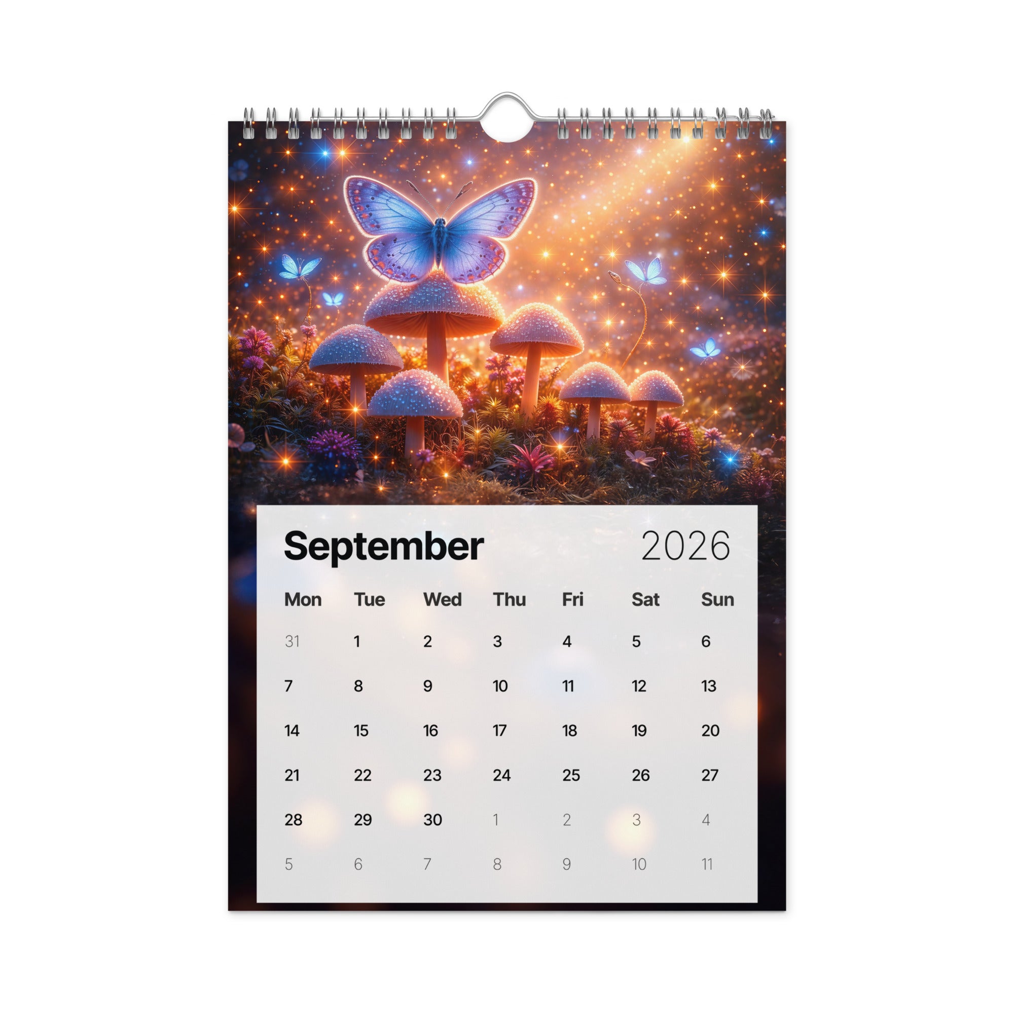 Mystic Butterfly - Wall calendar (2026)