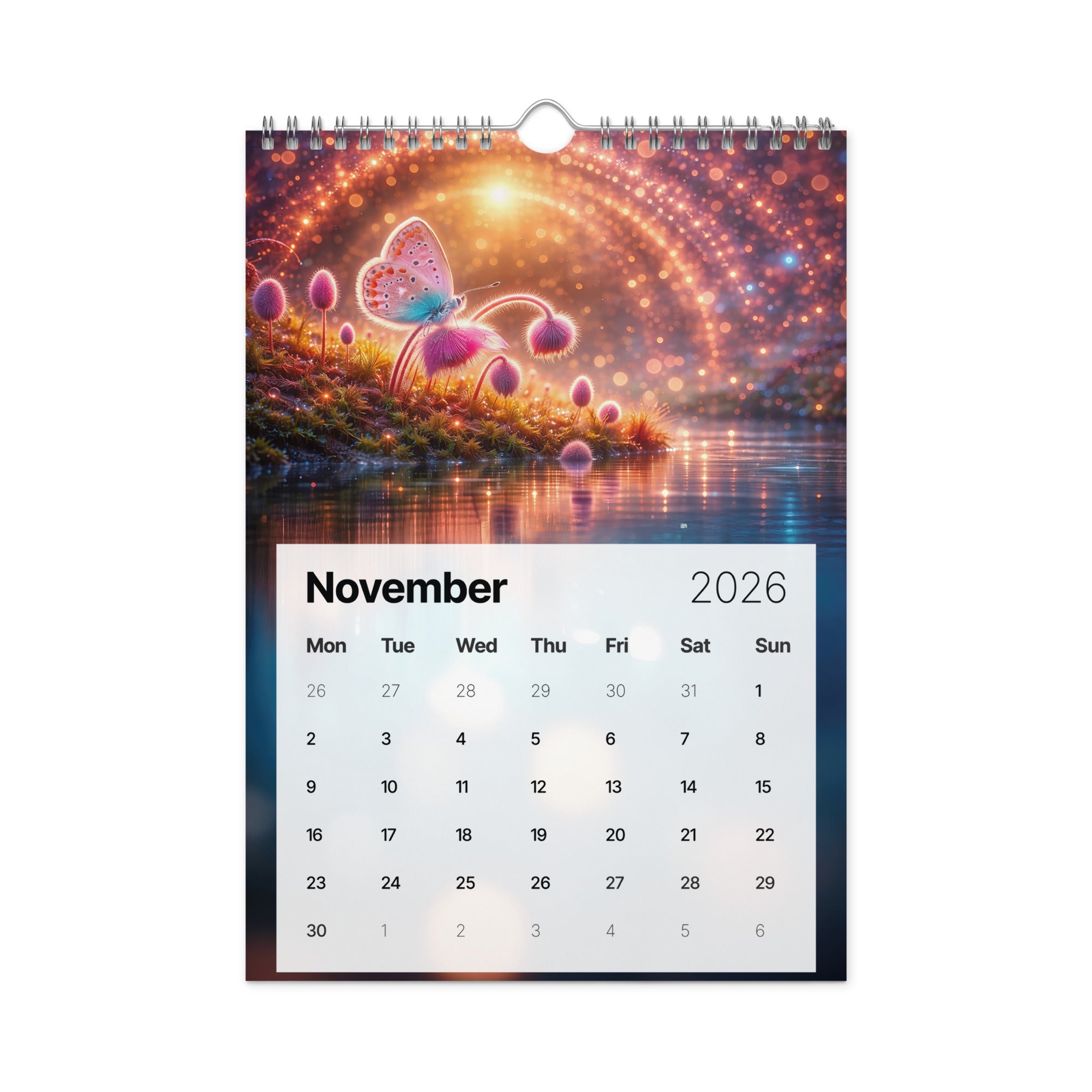 Mystic Butterfly - Wall calendar (2026)