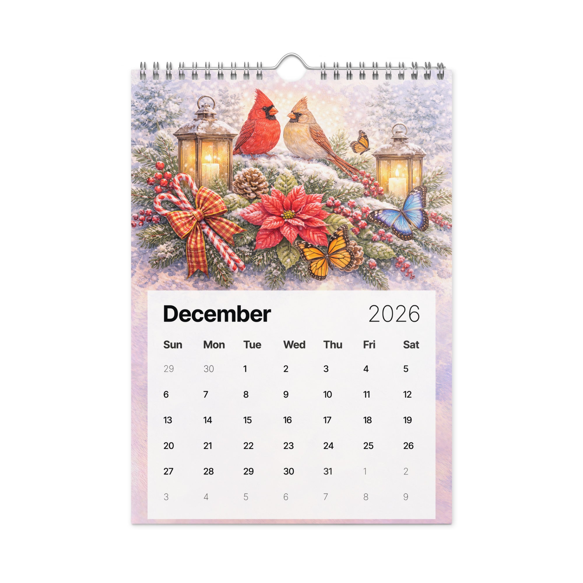 Butterfly Wonder - Wall calendar (2026)