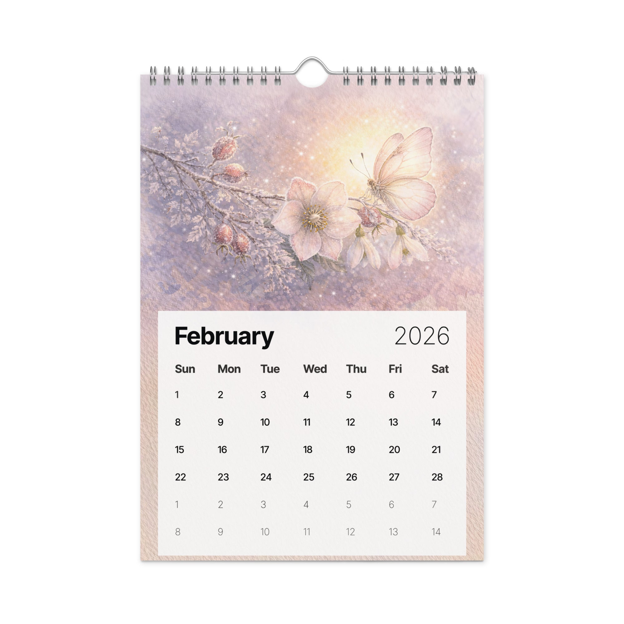 Butterfly Wonder - Wall calendar (2026)