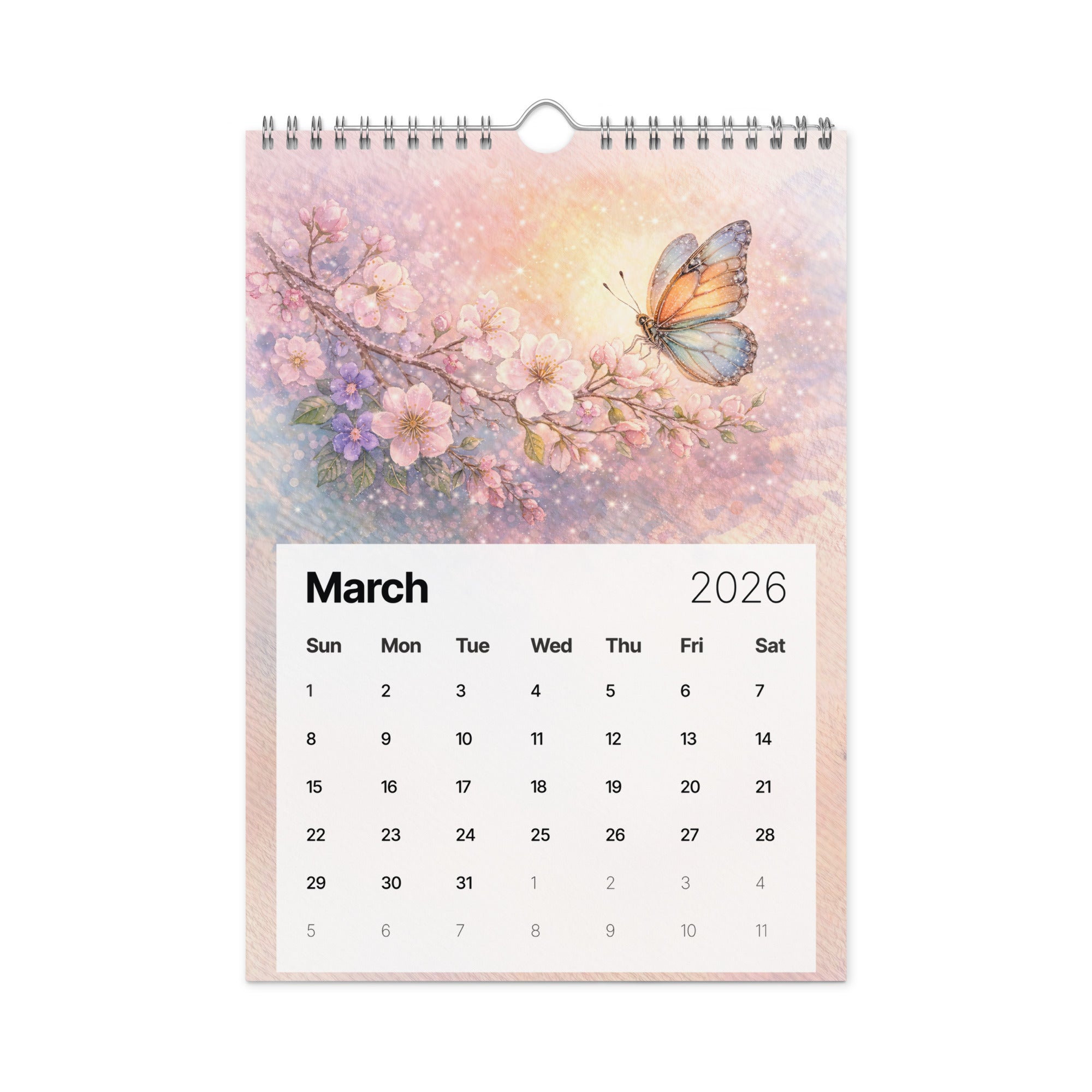 Butterfly Wonder - Wall calendar (2026)