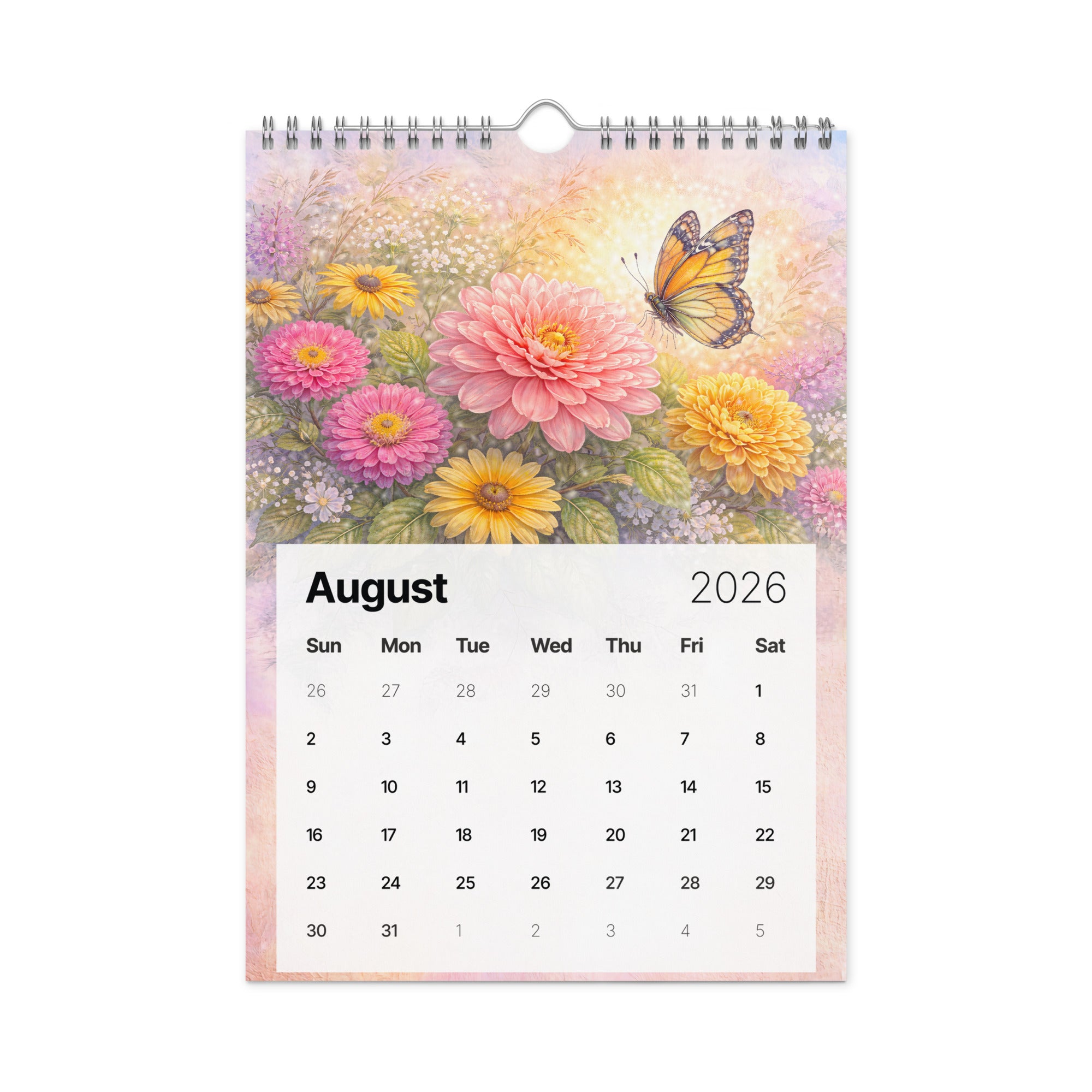 Butterfly Wonder - Wall calendar (2026)