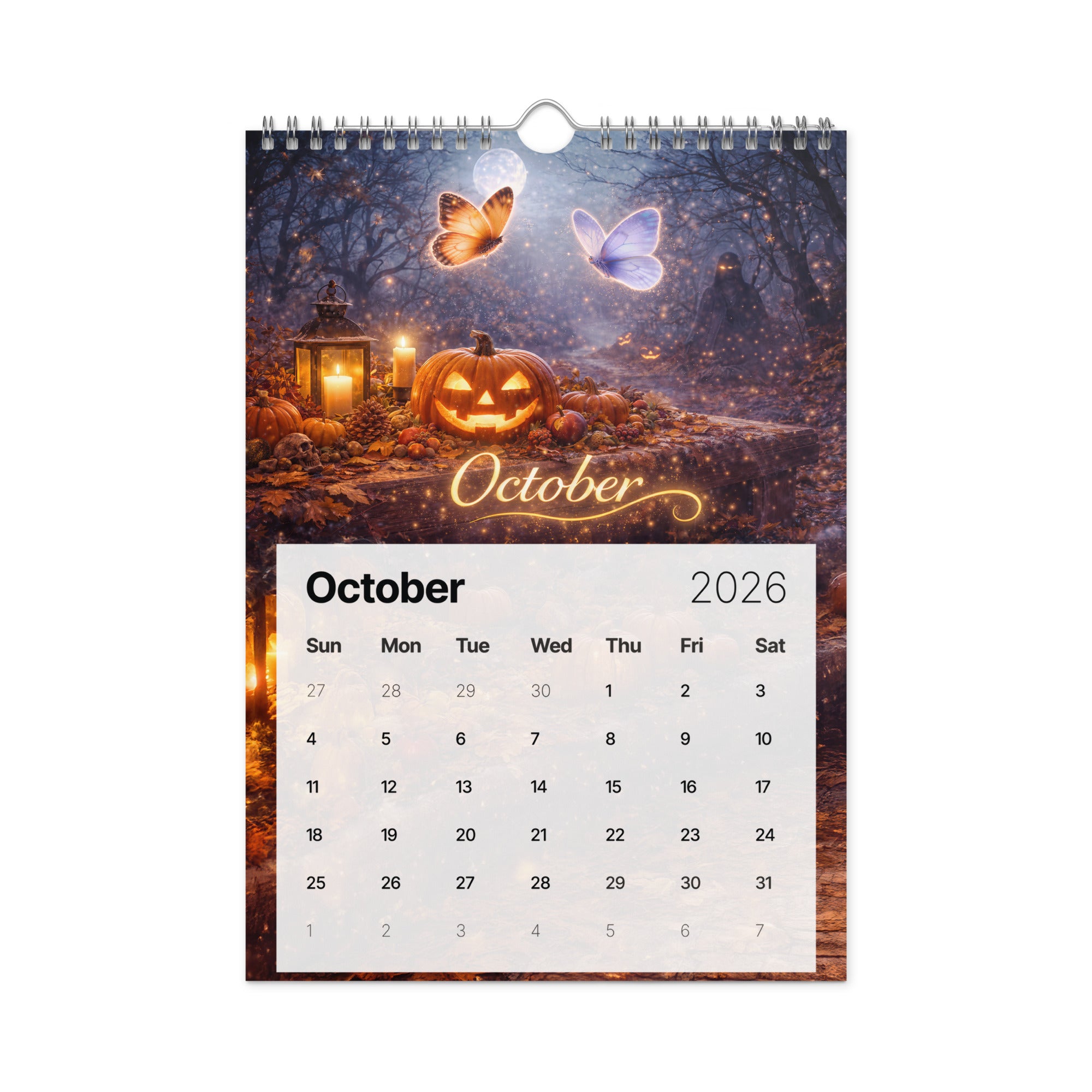 Magical Butterflies - Wall calendar (2026)